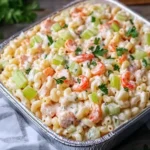 Satisfy Your Cravings with Creamy Crab and Celery Seafood Macaroni Salad 17 Creamy Crab and Celery Seafood Macaroni Salad
