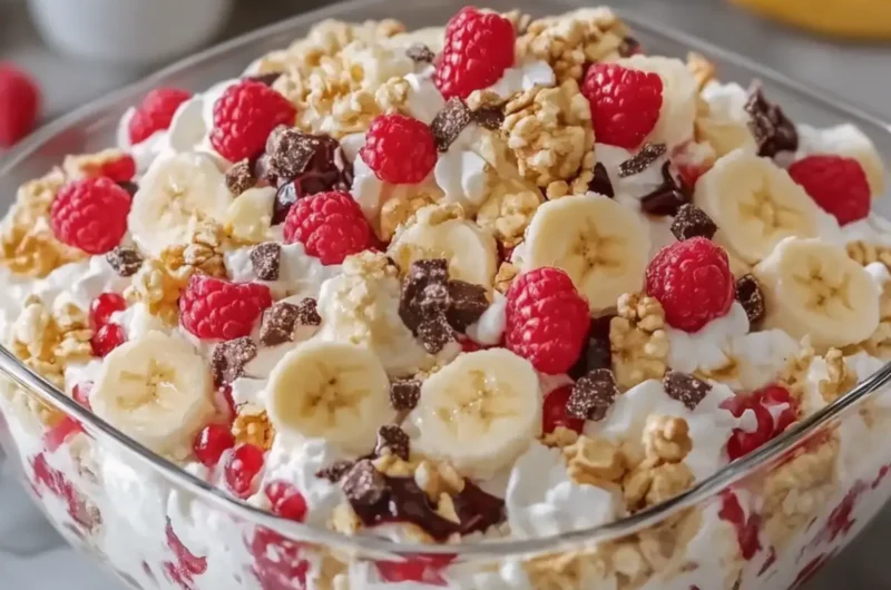 Banana Split Dessert Salad