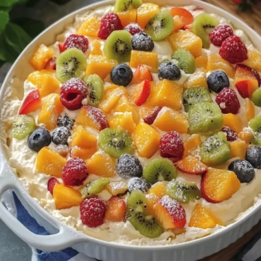 Cheesecake Fruit Salad in Casserole: A Chill Delight to Share 6 Cheesecake Fruit Salad in Casserole: A Chill Delight to Share