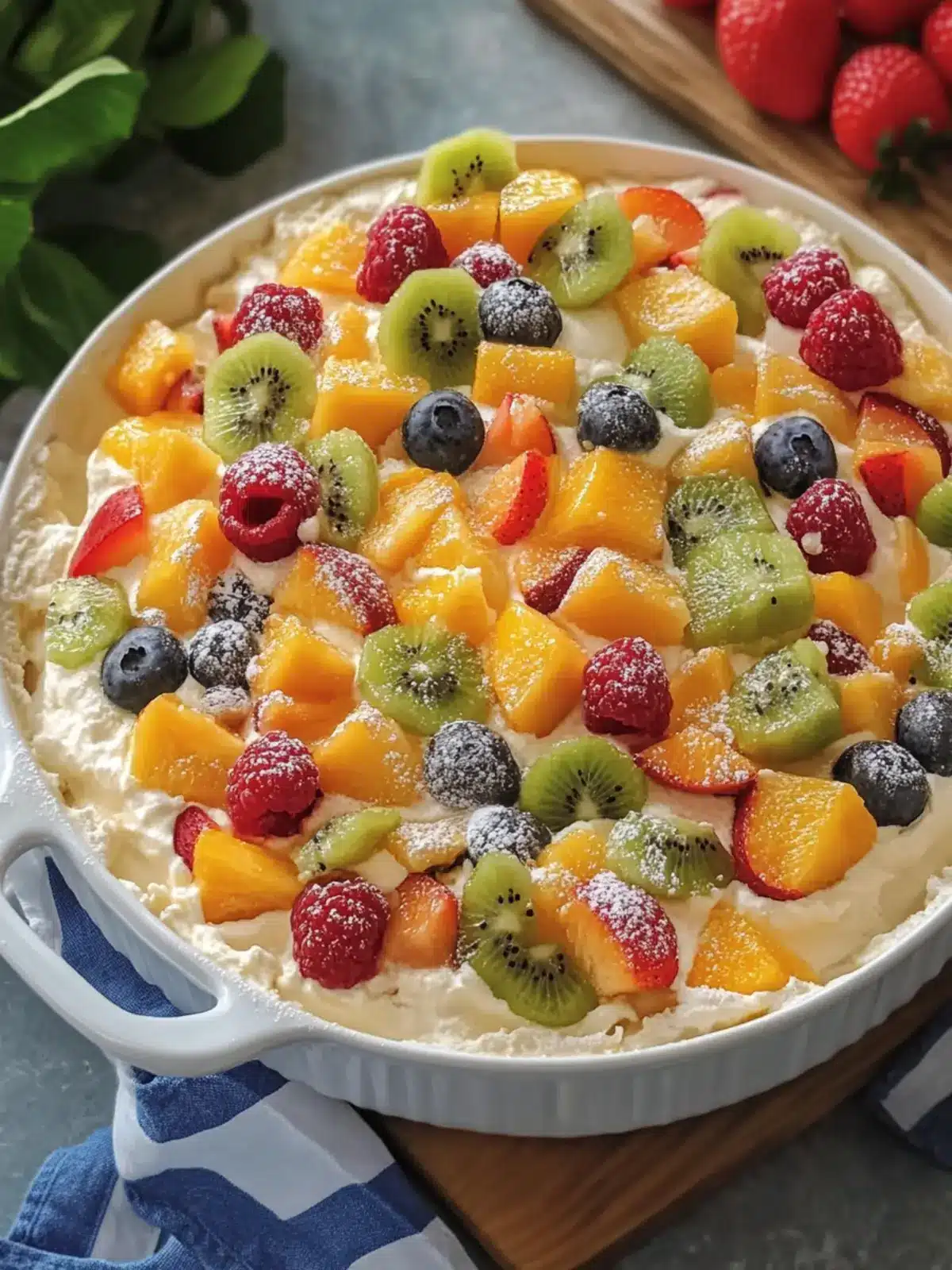 Cheesecake Fruit Salad in Casserole: A Chill Delight to Share 5 Cheesecake Fruit Salad in Casserole