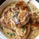 Savory Crockpot Creamy Garlic Butter Pork Chops for Dinner Bliss 17 Crockpot Creamy Garlic Butter Pork Chops