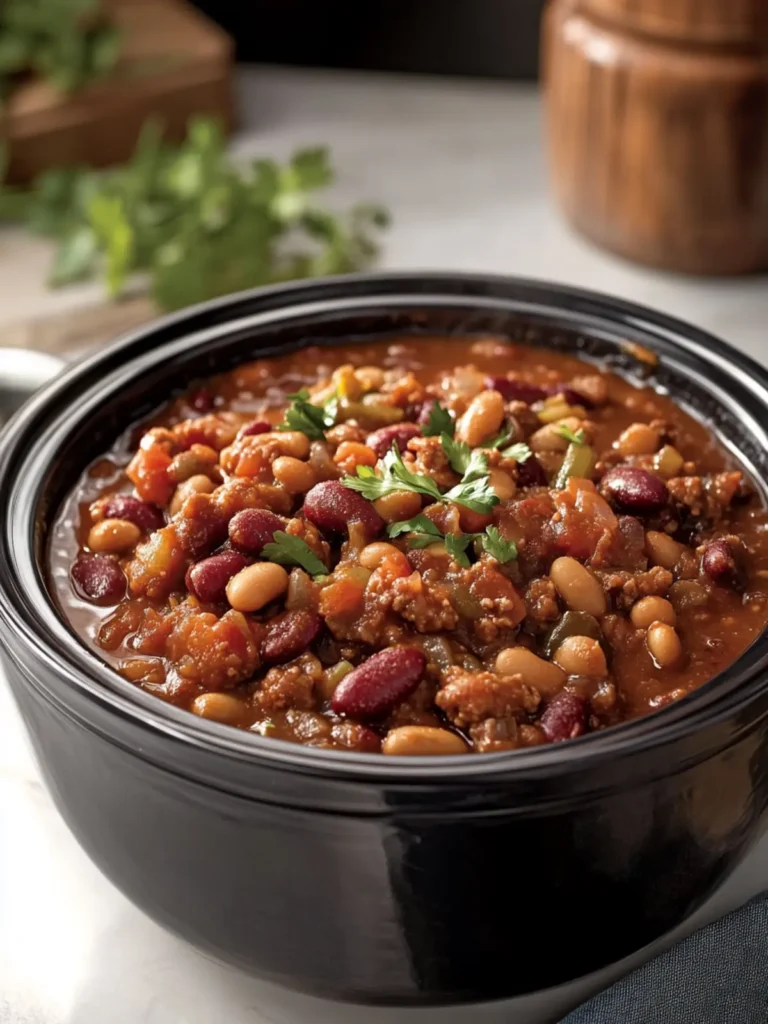 Savory Crockpot Cowboy Beans for Ultimate Comfort Food Nights 3 Crockpot Cowboy Beans
