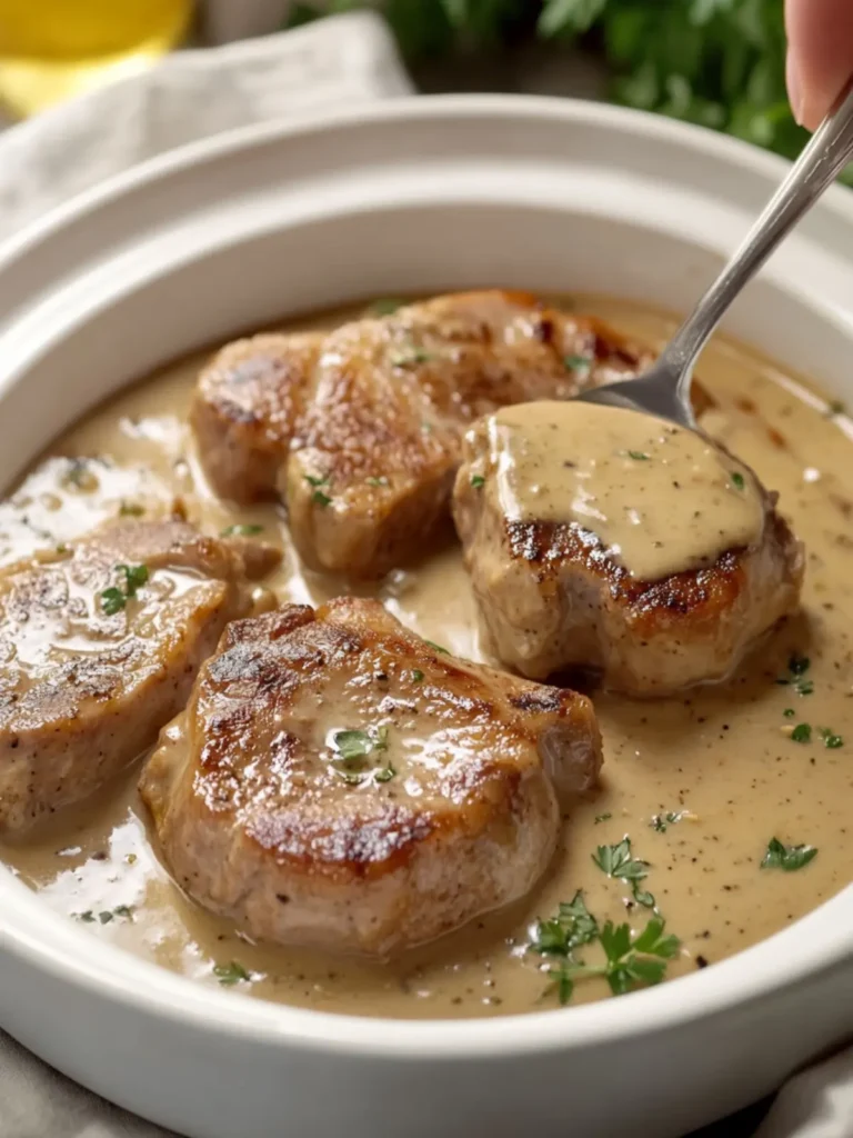 Savory Slow Cooker Creamy Pork Chops for Cozy Dinners 4 Slow Cooker Creamy Pork Chops