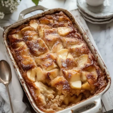 Cozy Apple Fritter Cake in a Casserole for Sweet Moments 16 Apple Fritter Cake in a Casserole