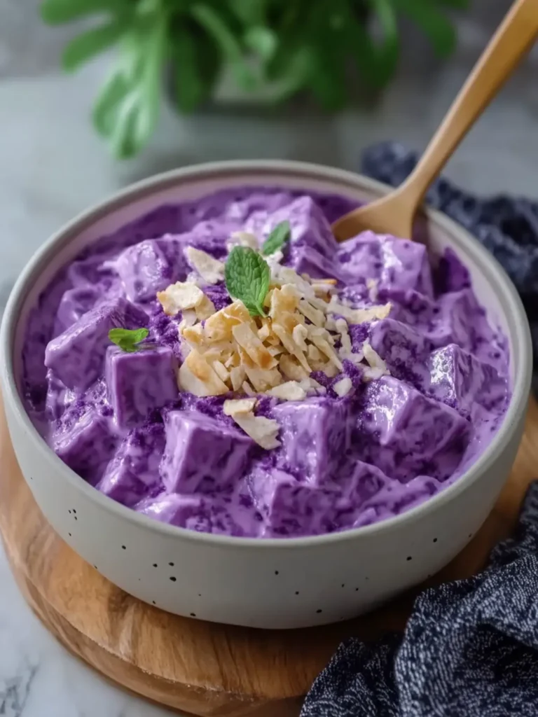 Delicious Creamy Ube Macapuno Salad That’ll Wow Your Guests 2 Creamy Ube Macapuno Salad