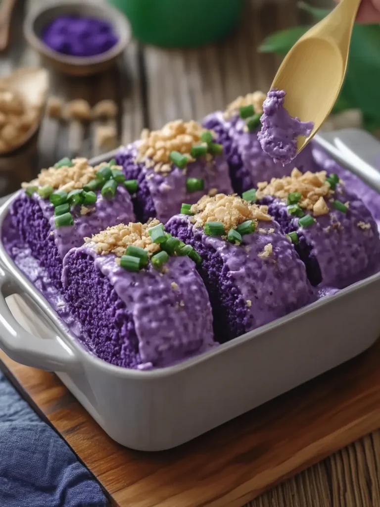 Indulge in Pandan Biko with Ube Layer Bliss at Home 4 Pandan Biko with Ube Layer
