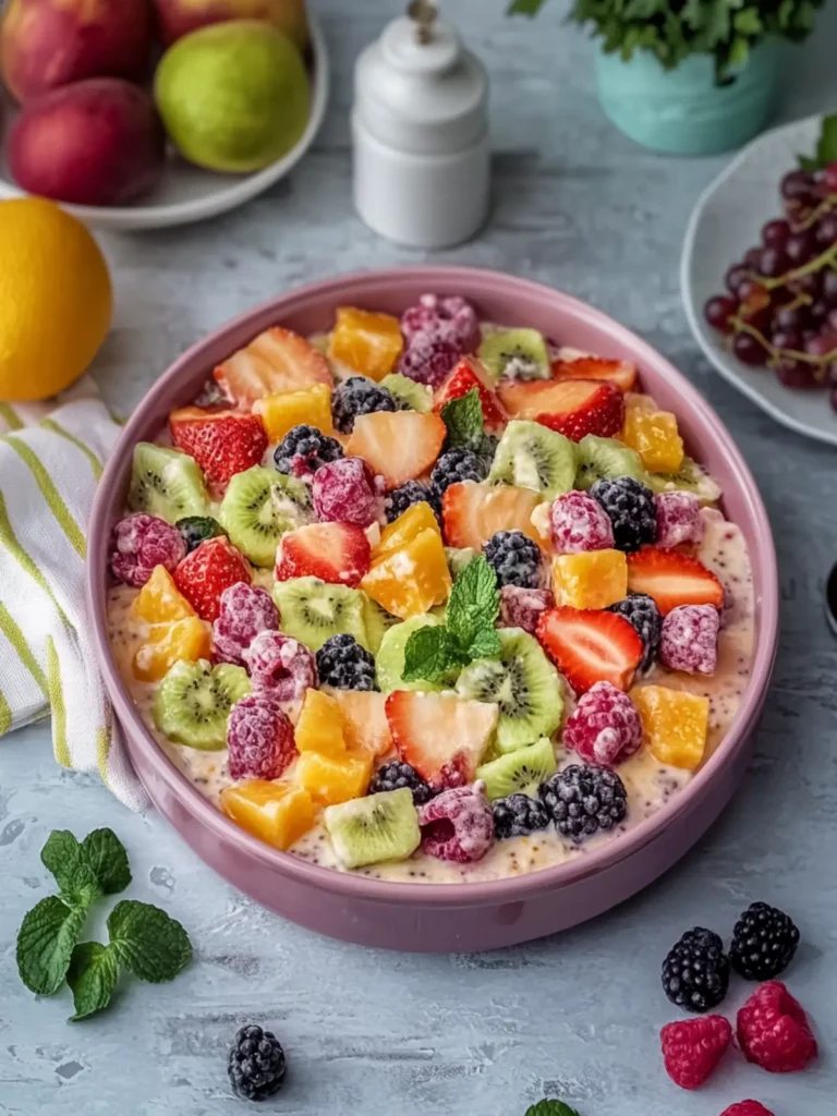 Creamy Fresh Fruit Salad That's Perfect for Any Celebration 3 Creamy Fresh Fruit Salad