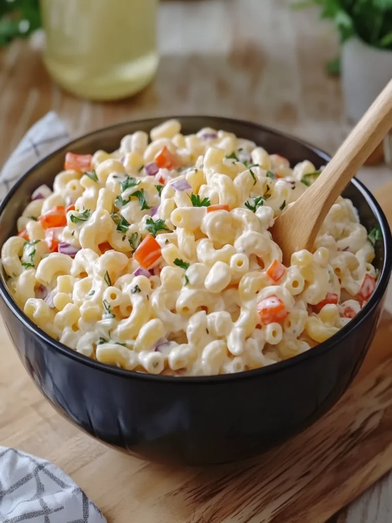Creamy Easy Macaroni Salad That Everyone Will Love 4 Easy Macaroni Salad