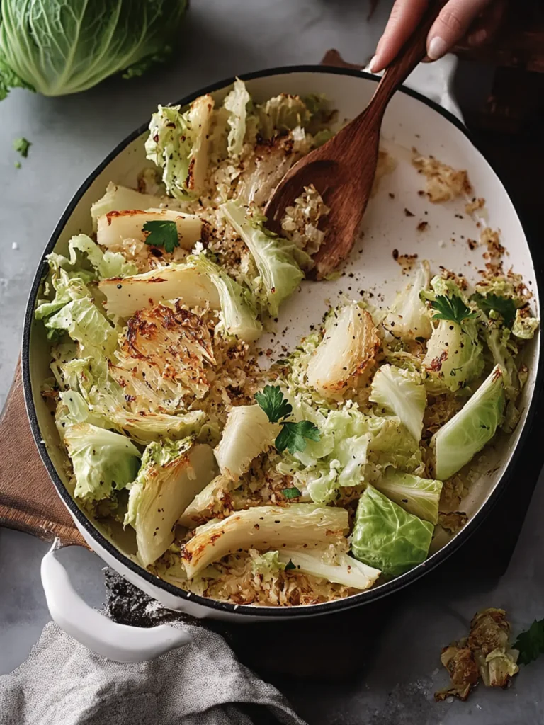 Savor the Sweetness: Caramelized Cabbage Bliss 3 Caramelized Cabbage