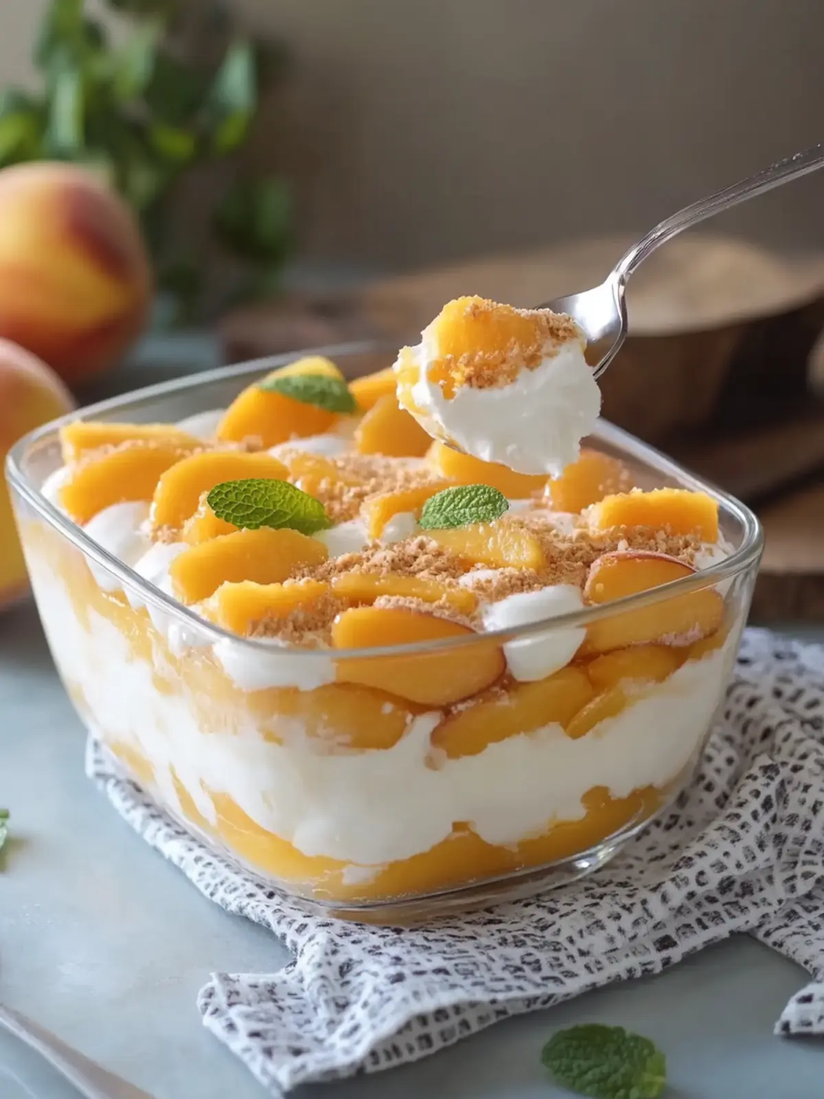 Irresistible Creamy Peach Icebox Dessert You’ll Love 5 Creamy Peach Icebox Dessert