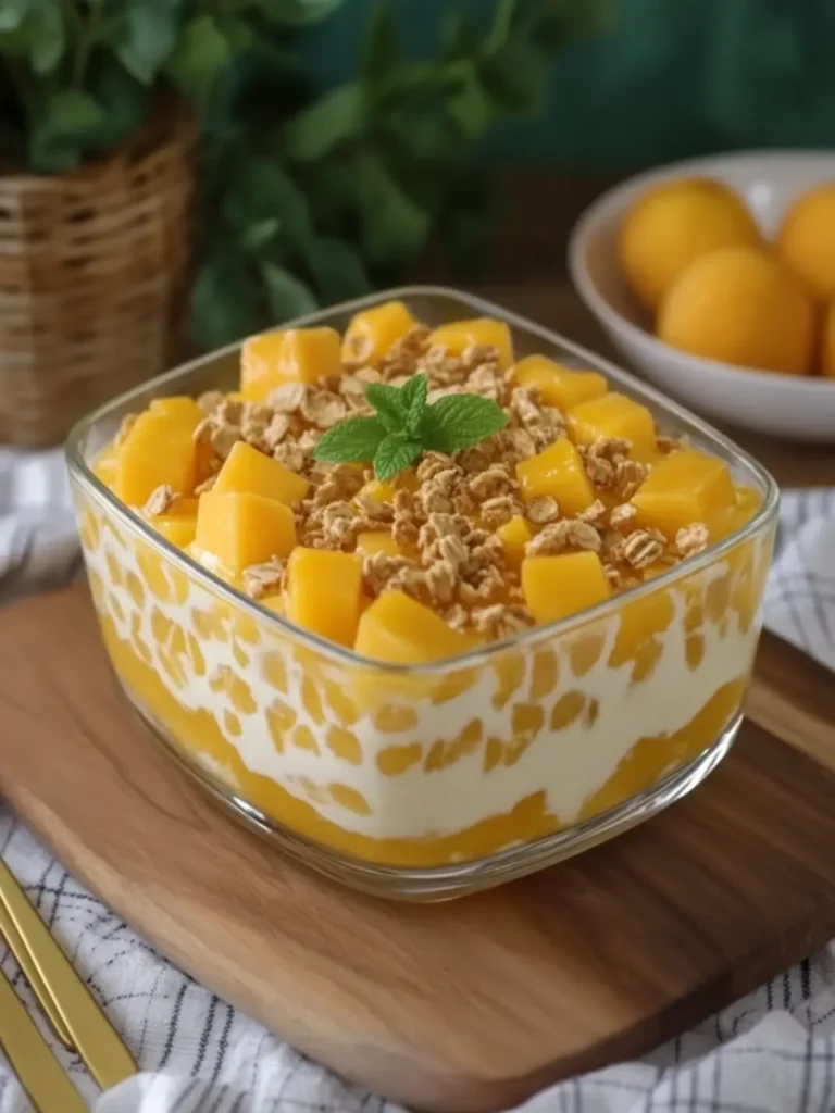 Delicious Mango Graham Jelly Dessert for Your Sweet Cravings 3 Mango Graham Jelly Dessert