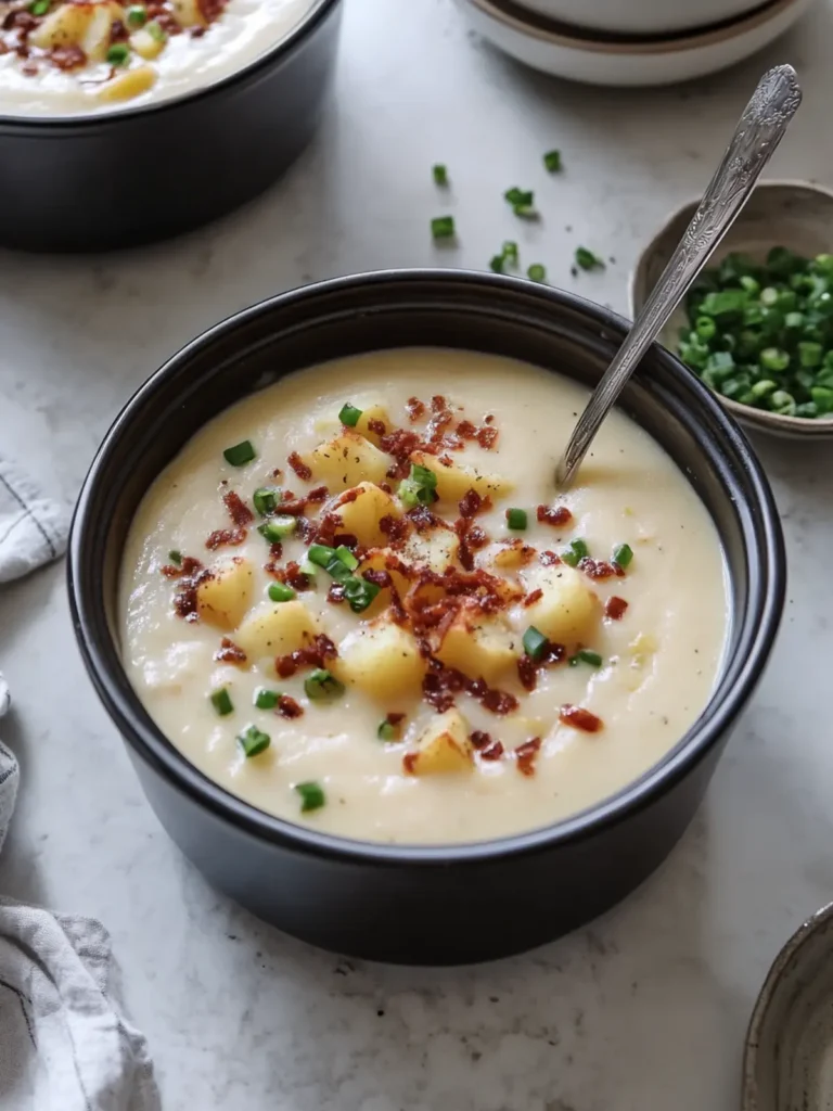 Creamy Slow Cooker Loaded Baked Potato Soup You’ll Crave 3 Slow Cooker Loaded Baked Potato Soup
