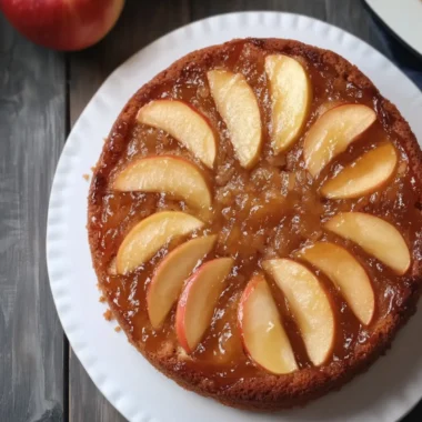 Irresistible Caramel Apple Upside Down Cake You'll Love