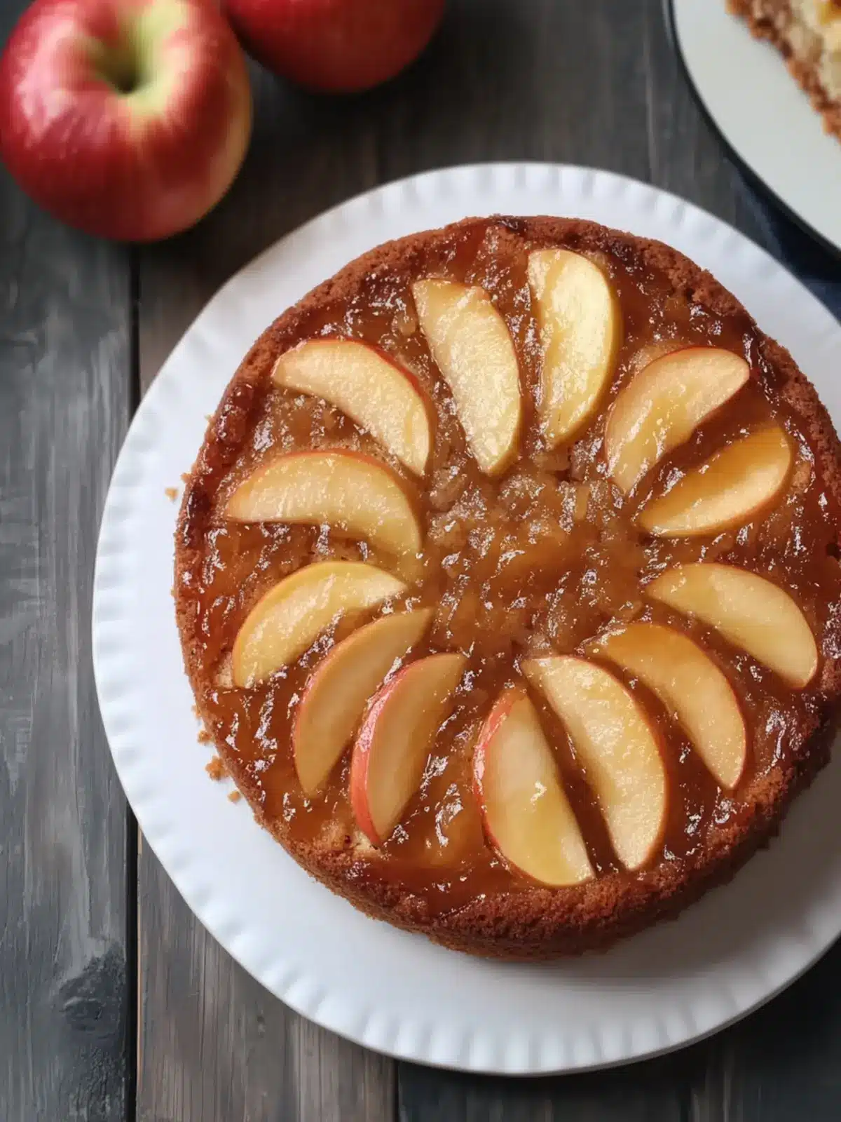 Apple Upside Down Cake