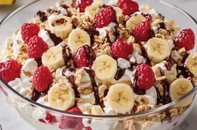 Banana Split Dessert Salad