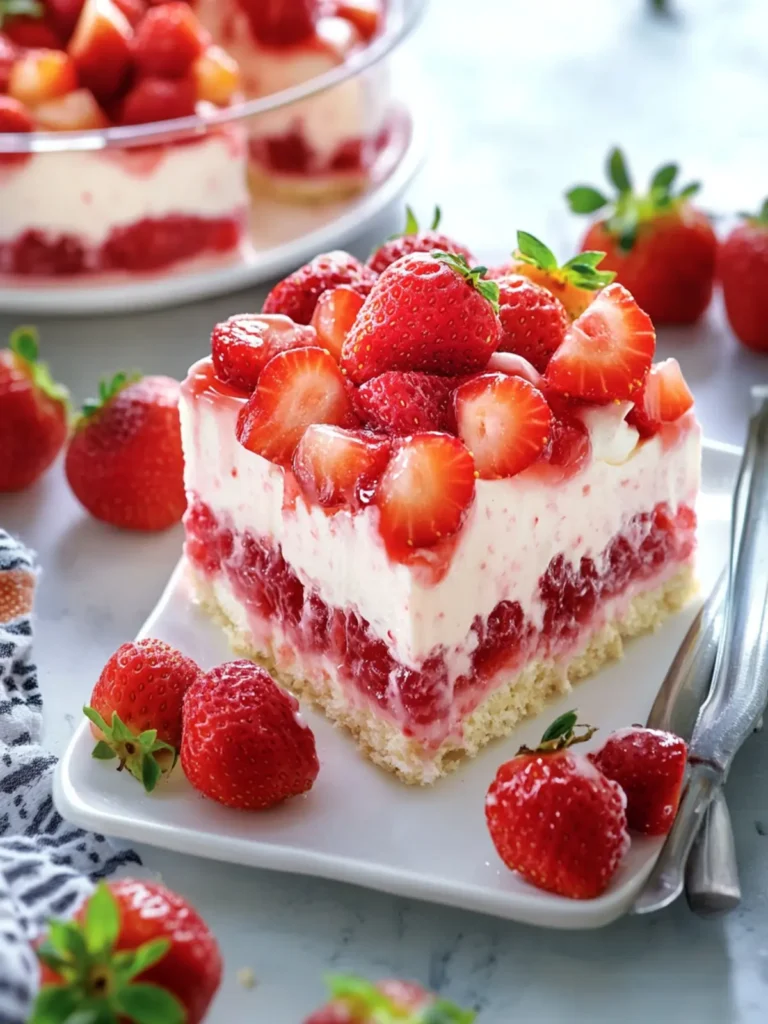 Delight in Creamy Strawberry Jelly Dessert Everyone Will Love 2 Creamy Strawberry Jelly Dessert