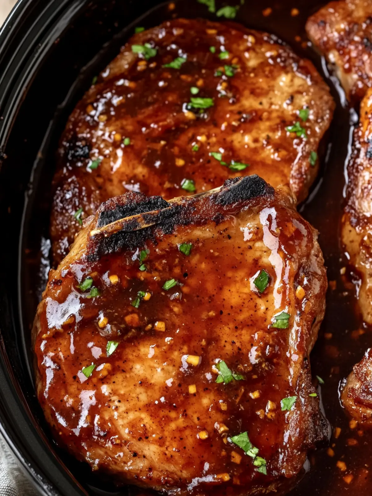 Savory Sticky Slow-Cooker BBQ Pork Chops You'll Love! 5 Sticky Slow-Cooker BBQ Pork Chops