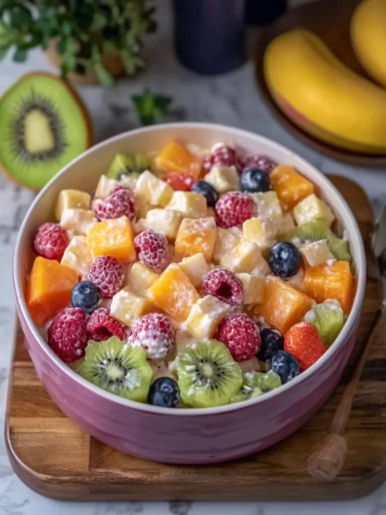 Creamy Fresh Fruit Salad That's Perfect for Any Celebration 4 Creamy Fresh Fruit Salad