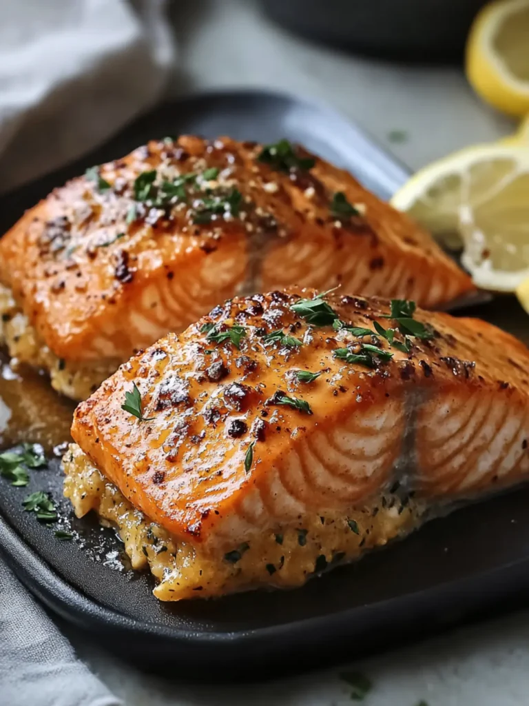 Brown Sugar Glazed Stuffed Salmon Seafood