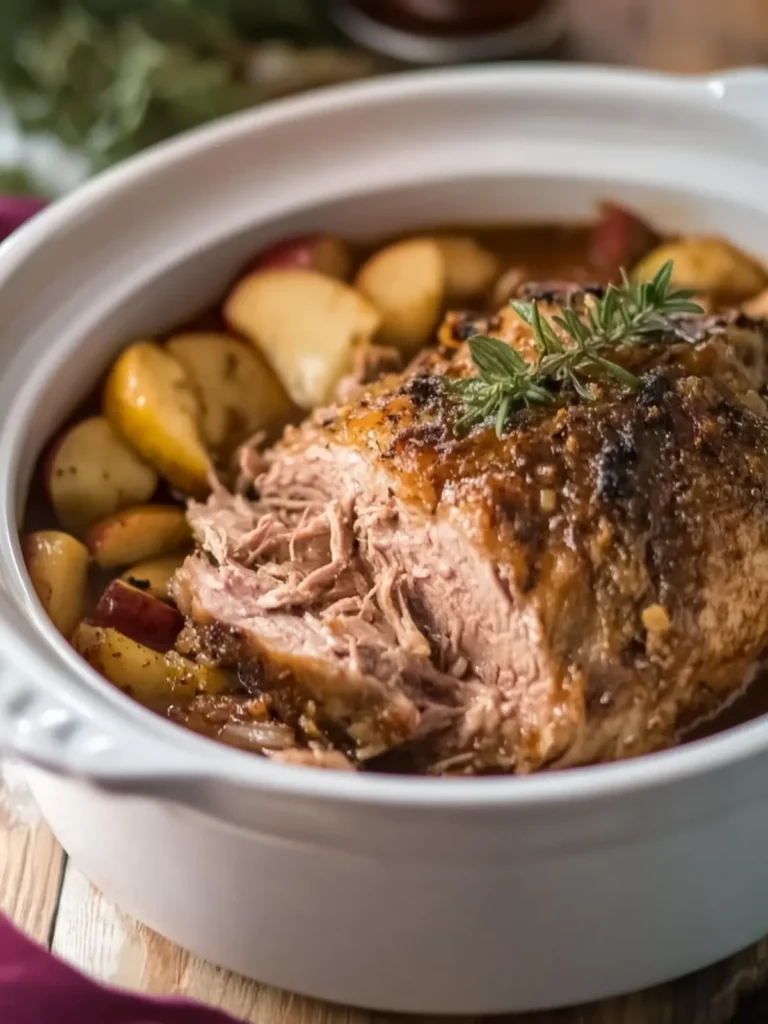 Irresistible Slow Cooker Apple Cider Pork Roast Recipe 3 Slow Cooker Apple Cider Pork Roast