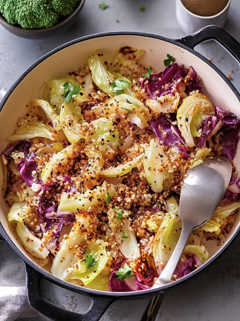 Savor the Sweetness: Caramelized Cabbage Bliss 2 Caramelized Cabbage