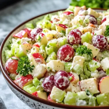 Delicious Apple Grape Celery Cream Salad for Refreshing Cravings 7 Delicious Apple Grape Celery Cream Salad for Refreshing Cravings