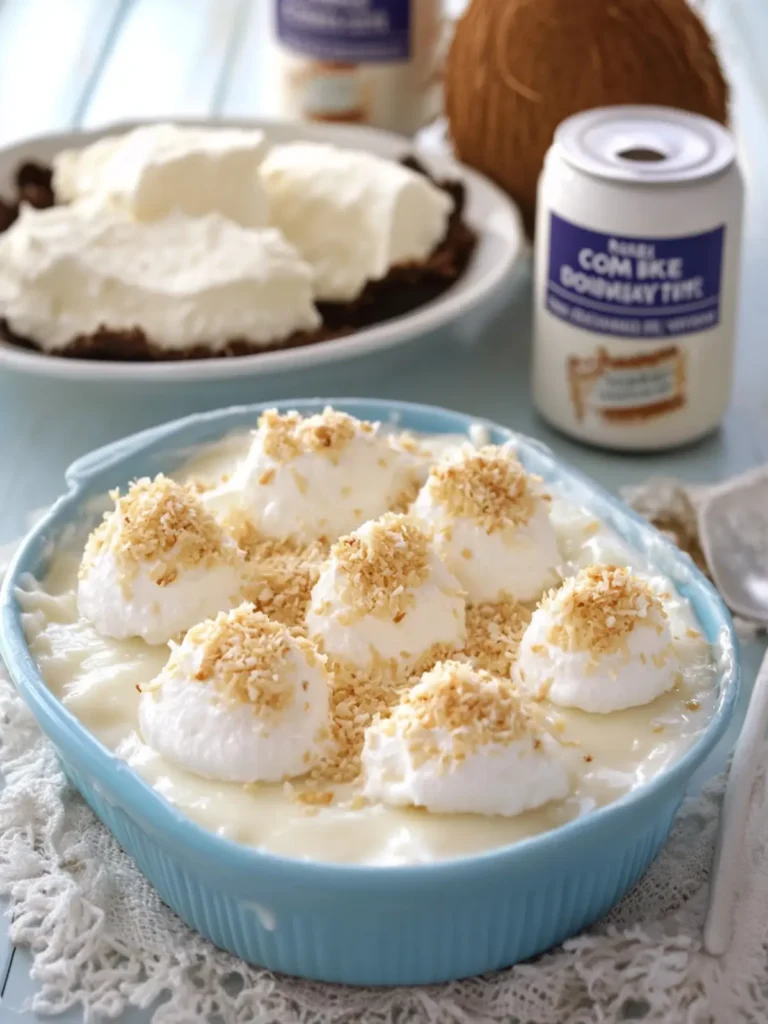 No-Bake Coconut Cream Dream Dessert You Can’t Resist 4 No-Bake Coconut Cream Dream Dessert