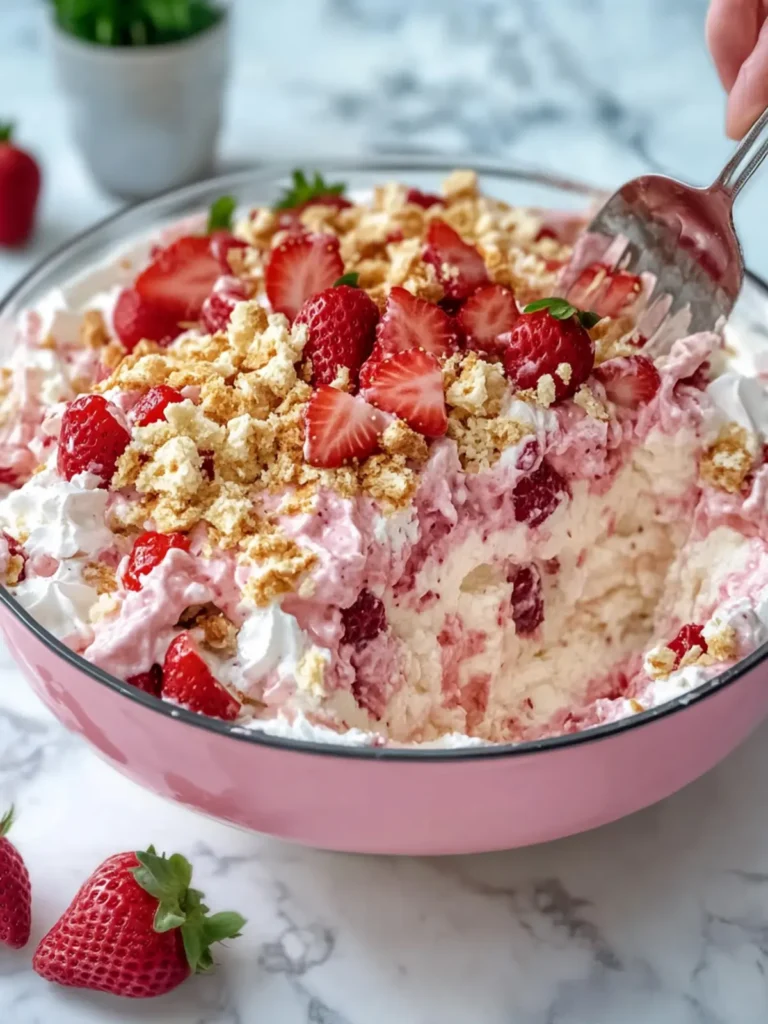 Delicious Strawberry Cheesecake Salad You’ll Adore! 4 Strawberry Cheesecake Salad