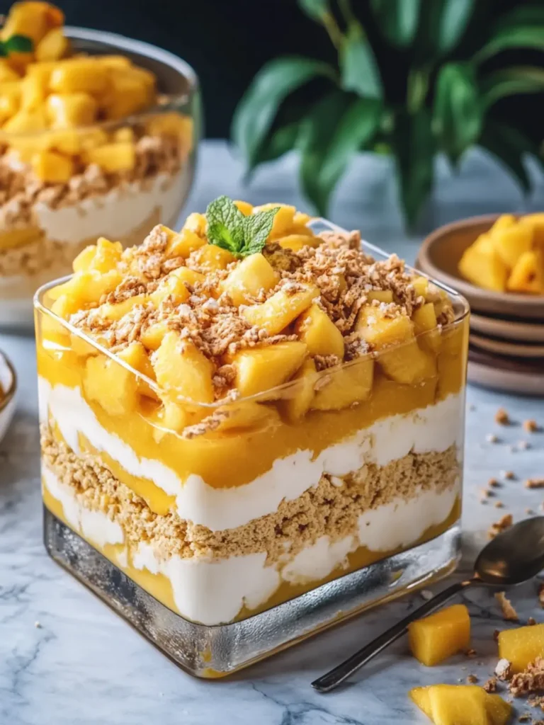 Golden Mango Float