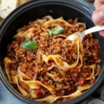 Savory Slow Cooker Bolognese for Cozy Family Dinners 17 Slow Cooker Bolognese