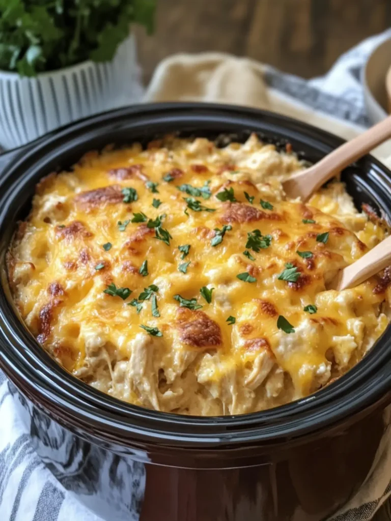Irresistible Crockpot Million Dollar Cheesy Chicken Casserole 4 Crockpot Million Dollar Cheesy Chicken Casserole