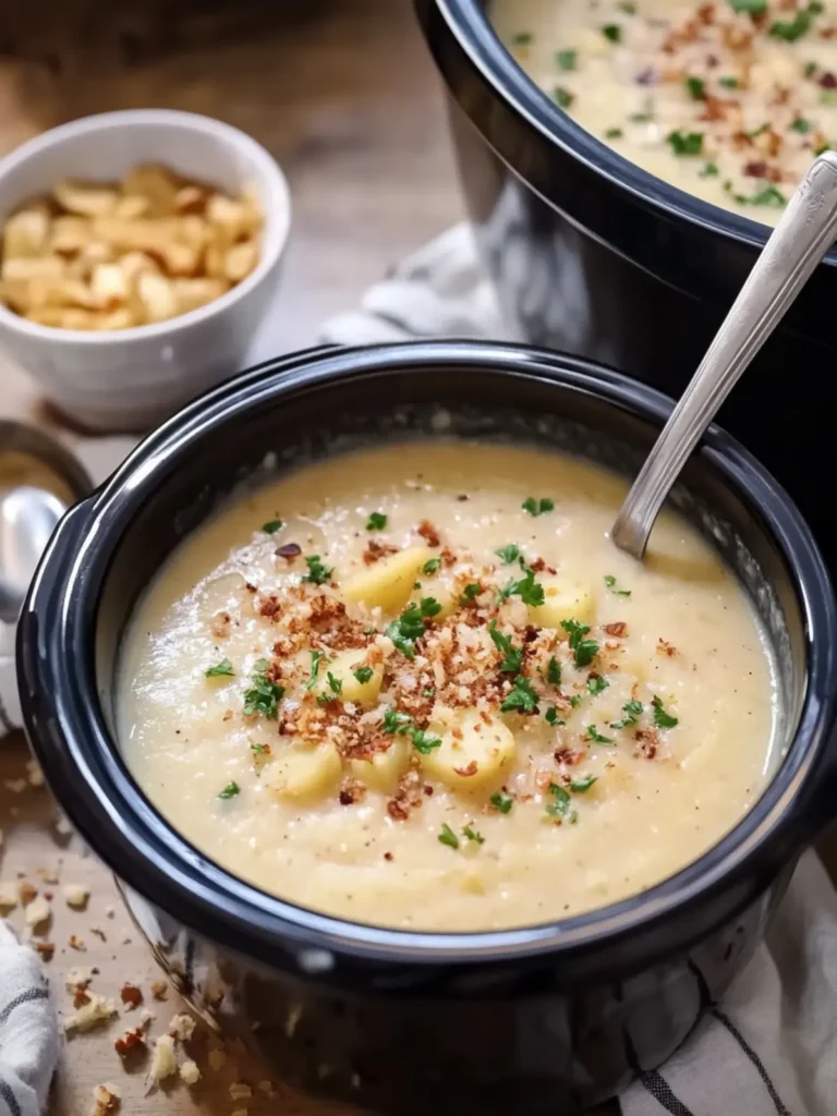 Crock Pot Crack Potato Soup: Comforting Flavor in Every Spoonful 4 Crock Pot Crack Potato Soup