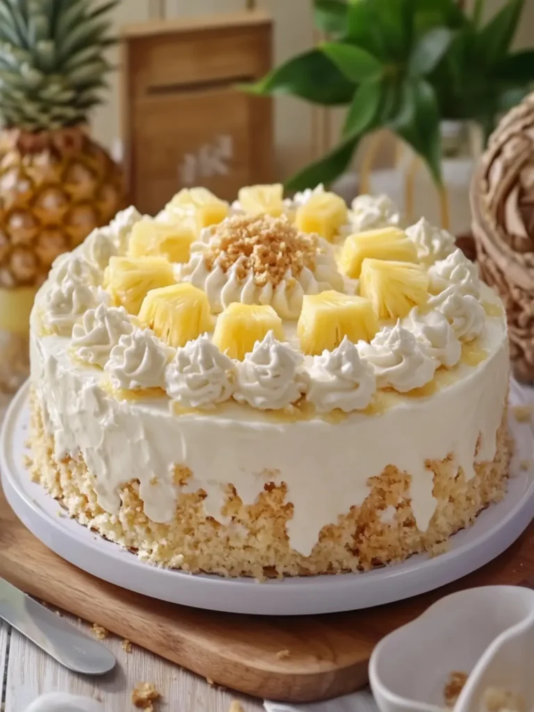 Pineapple Colada Cake: A Tropical Treat You’ll Adore 3 Pineapple Colada Cake
