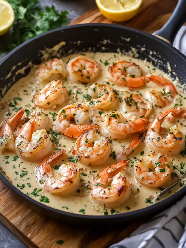 Creamy Garlic Herb Shrimp and Salmon Skillet for Family Bliss 4 Creamy Garlic Herb Shrimp and Salmon Skillet Family Favorite