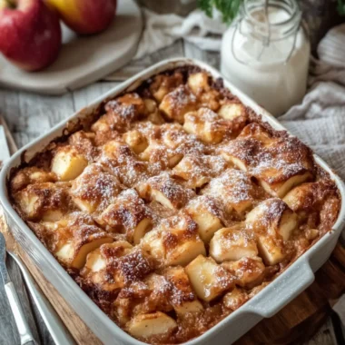 Delicious Apple Fritter Cake in a Casserole – Easy Twist! 16 Apple Fritter Cake in a Casserole