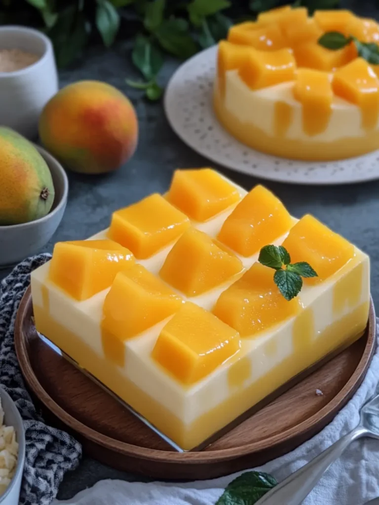 Delicious Budget Mango Jelly Dessert Ready in Just 5 Steps 2 Budget Mango Jelly Dessert