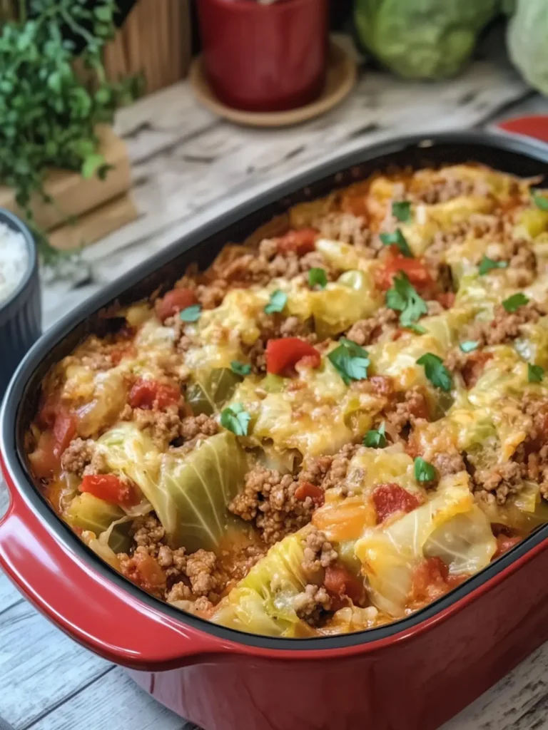 Crockpot Cabbage Roll Casserole with Ground Beef Delight 3 Crockpot Cabbage Roll Casserole with Ground Beef