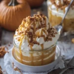 Pumpkin Caramel Cream Dessert