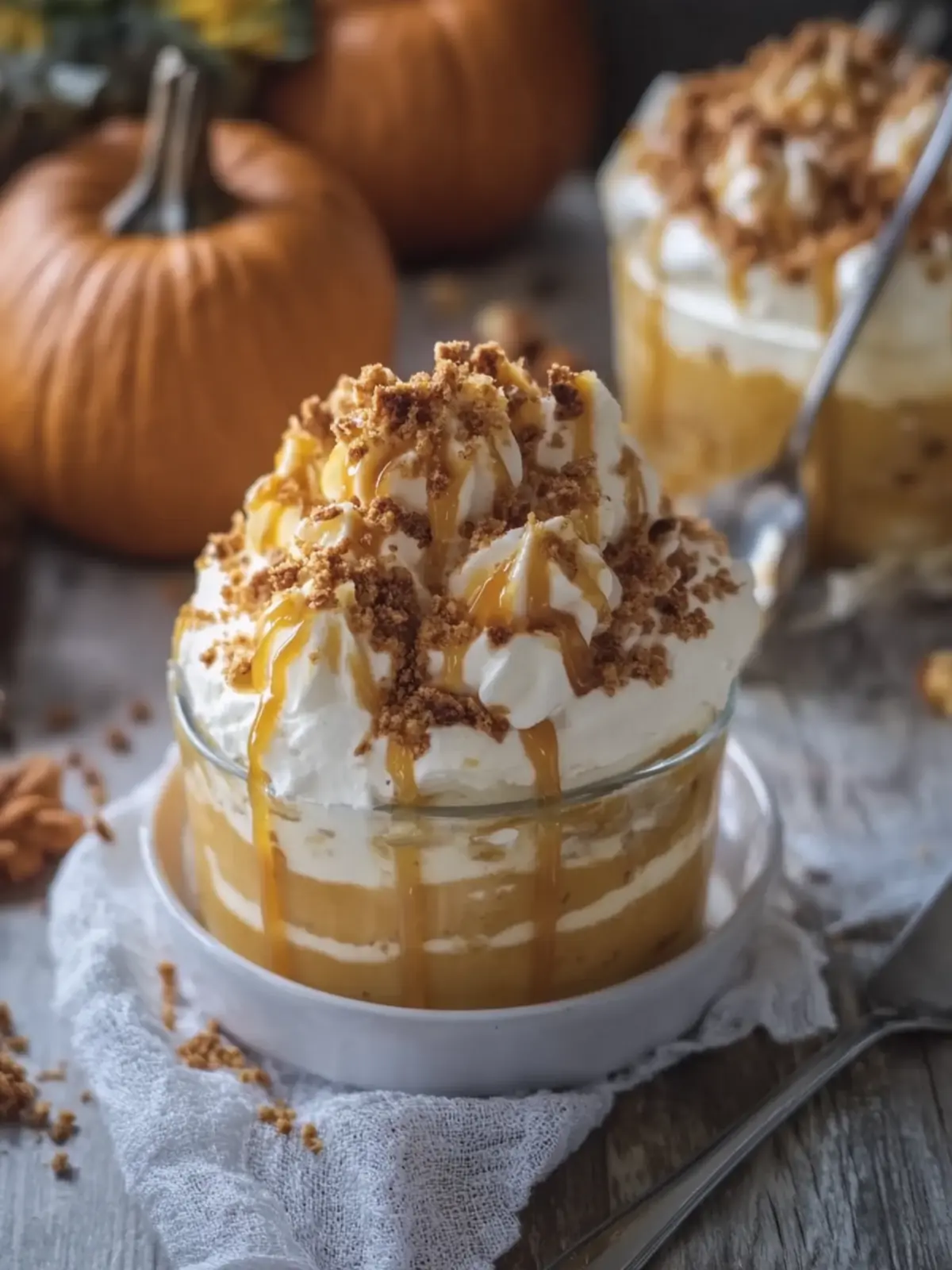 Delicious Pumpkin Caramel Cream Dessert for Cozy Nights 5 Pumpkin Caramel Cream Dessert