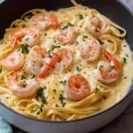 Creamy Shrimp Pasta with Cheese and Herbs for Cozy Nights 18 Creamy Shrimp Pasta with Cheese and Herbs