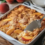 Peach Cobbler Dump Cake
