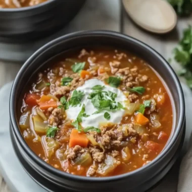 Slow Cooker Cabbage Roll Soup: Cozy Comfort in a Bowl 6 Slow Cooker Cabbage Roll Soup: Cozy Comfort in a Bowl
