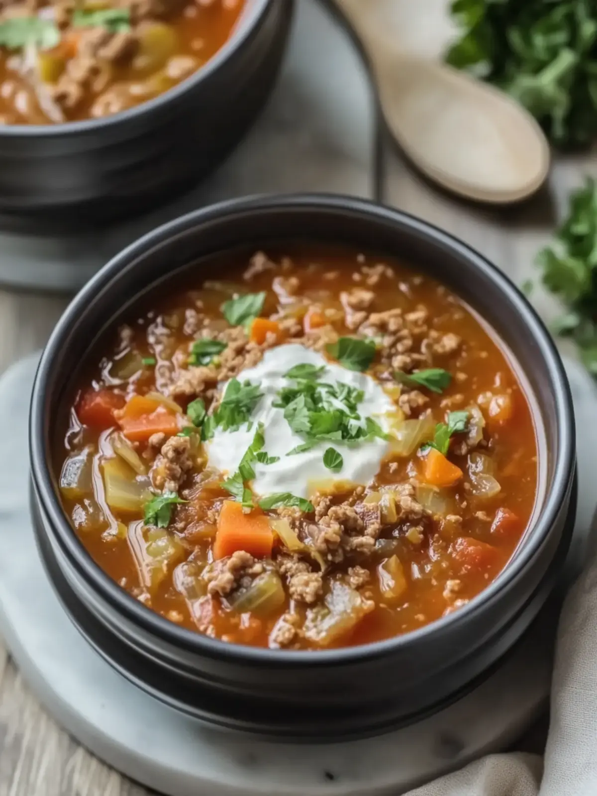 Slow Cooker Cabbage Roll Soup: Cozy Comfort in a Bowl 5 Slow Cooker Cabbage Roll Soup
