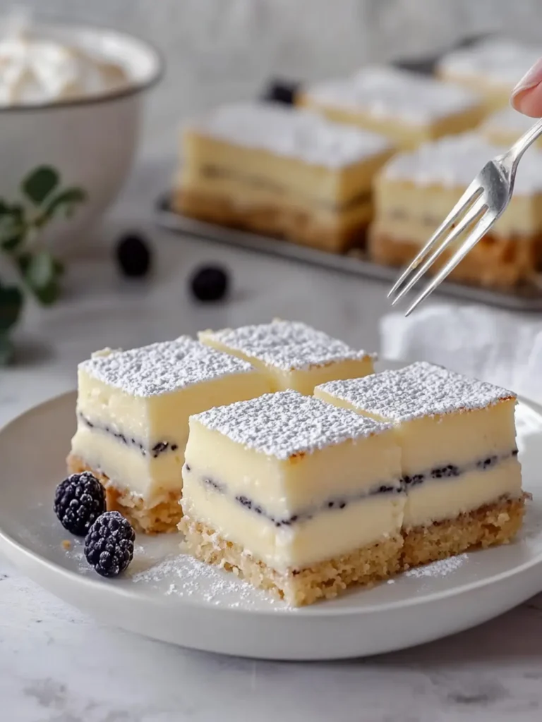 Mini Scotch Finger Vanilla Slice: A Dreamy Dessert Delight 2 Mini Scotch Finger Vanilla Slice