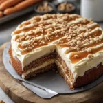 Carrot Cake with Salted Caramel and Cream Cheese Frosting Bliss 12 Carrot Cake with Salted Caramel and Cream Cheese Frosting