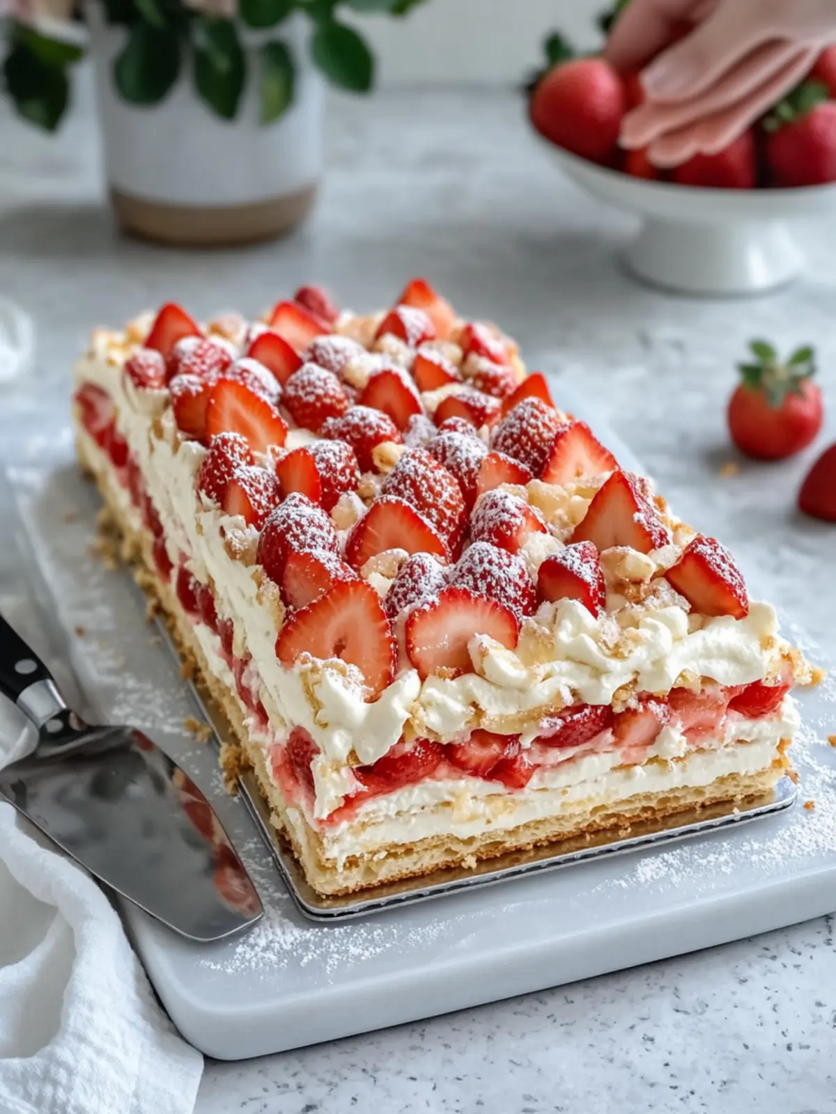 Strawberry Éclair Cake That Will Wow Your Taste Buds 5 Strawberry Éclair Cake