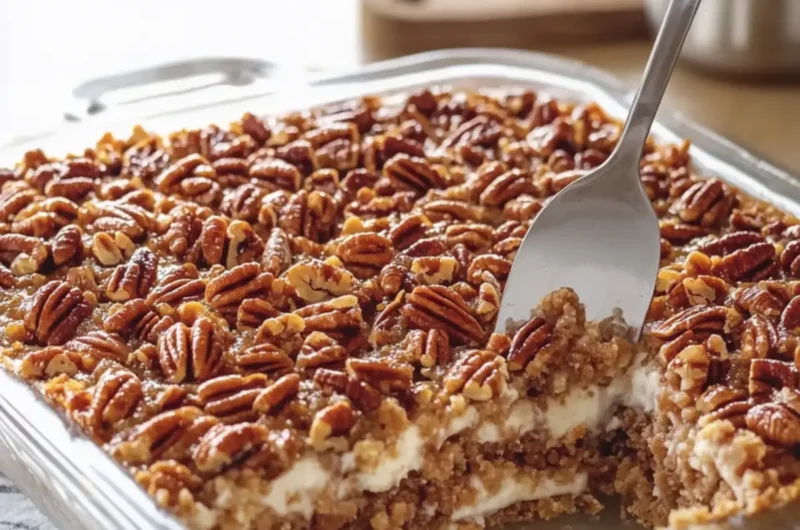 Pecan Pie Dump Cake