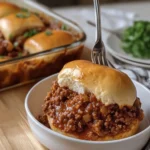 Savory Sloppy Joe Under the Bun Casserole Delight 17 Sloppy Joe Under the Bun Casserole