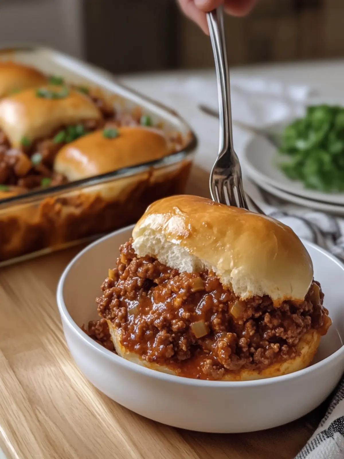 Savory Sloppy Joe Under the Bun Casserole Delight 5 Sloppy Joe Under the Bun Casserole