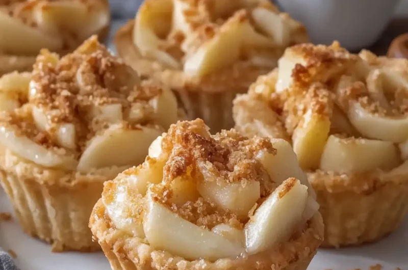 2 Ingredient Apple Pie Cups